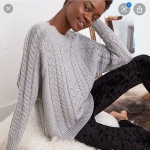 2 Aerie Cable Knit Sweater